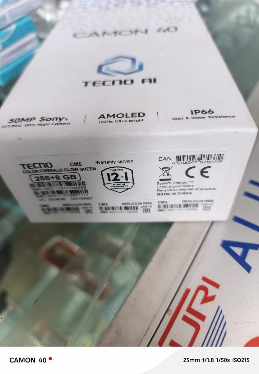 Smartphone Tecno Camon 40