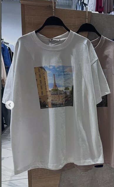 Футболка с принтом