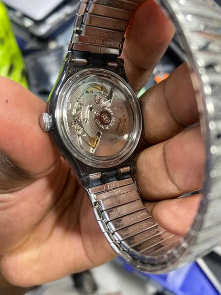 Montre mécanique élégante