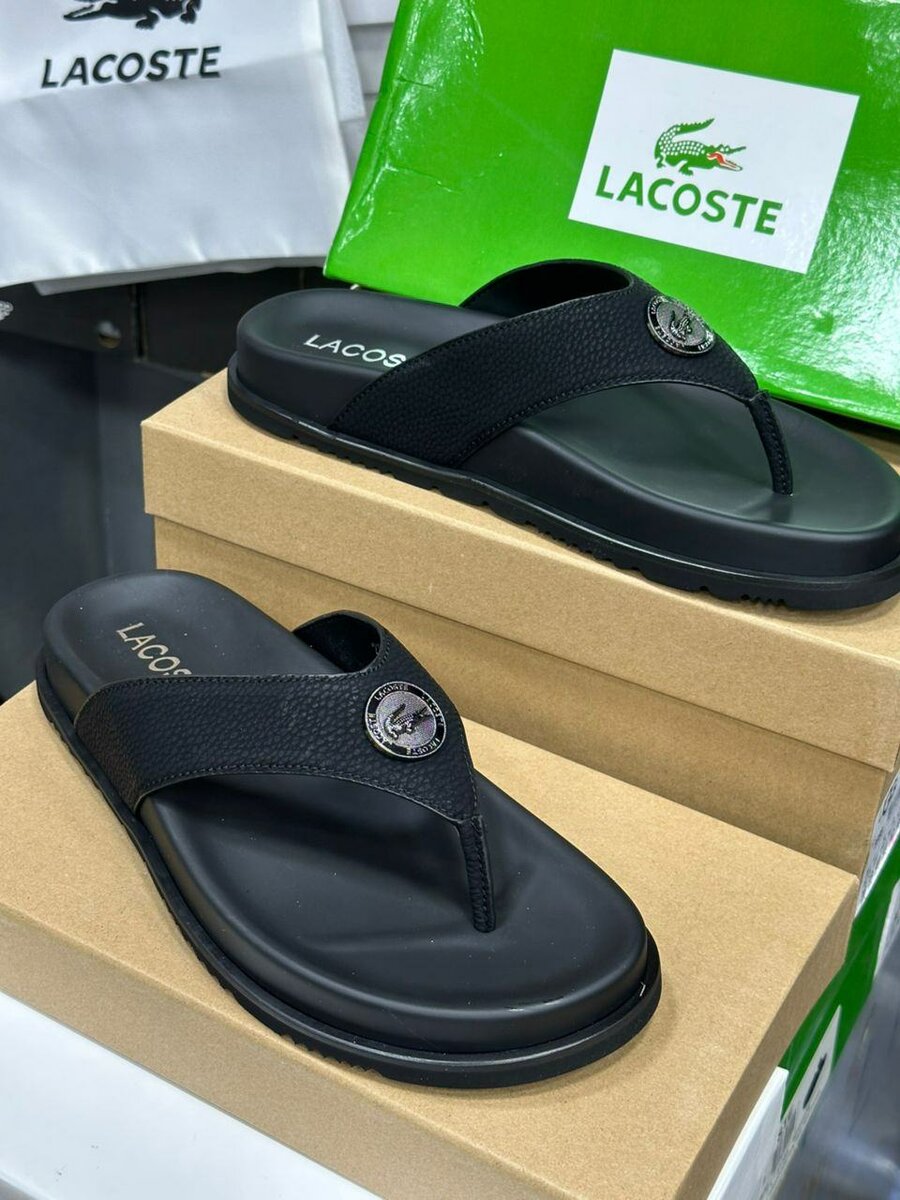 Tongs Lacoste homme élégantes