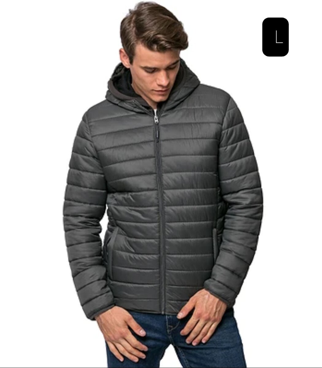 Veste Matelassée Homme à Capuche