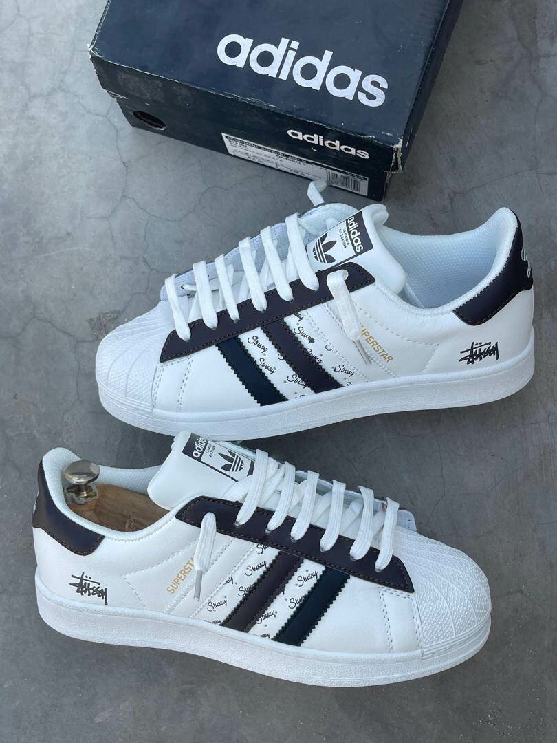 Adidas Sneakers Blancs Homme