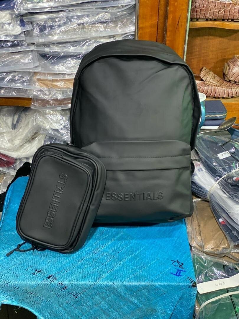 Sac à dos noir élégant