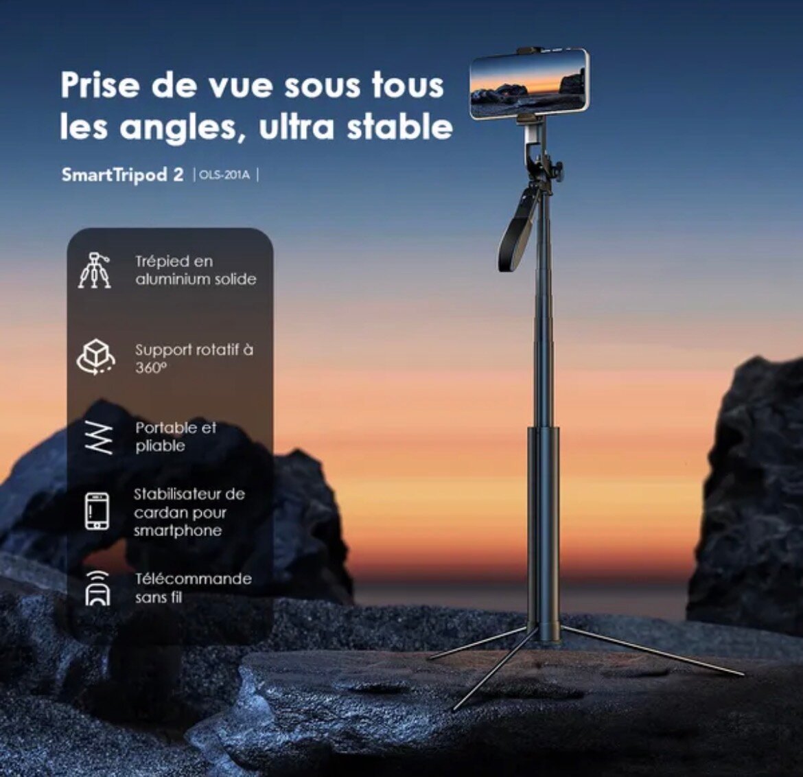 Oraimo SmartTripod 2 360°