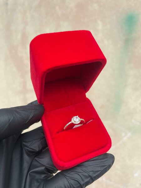 Bague Solitaire Éclat Diamant