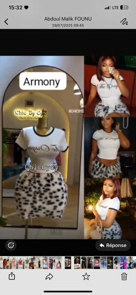 Tenue Chic Femme Originale