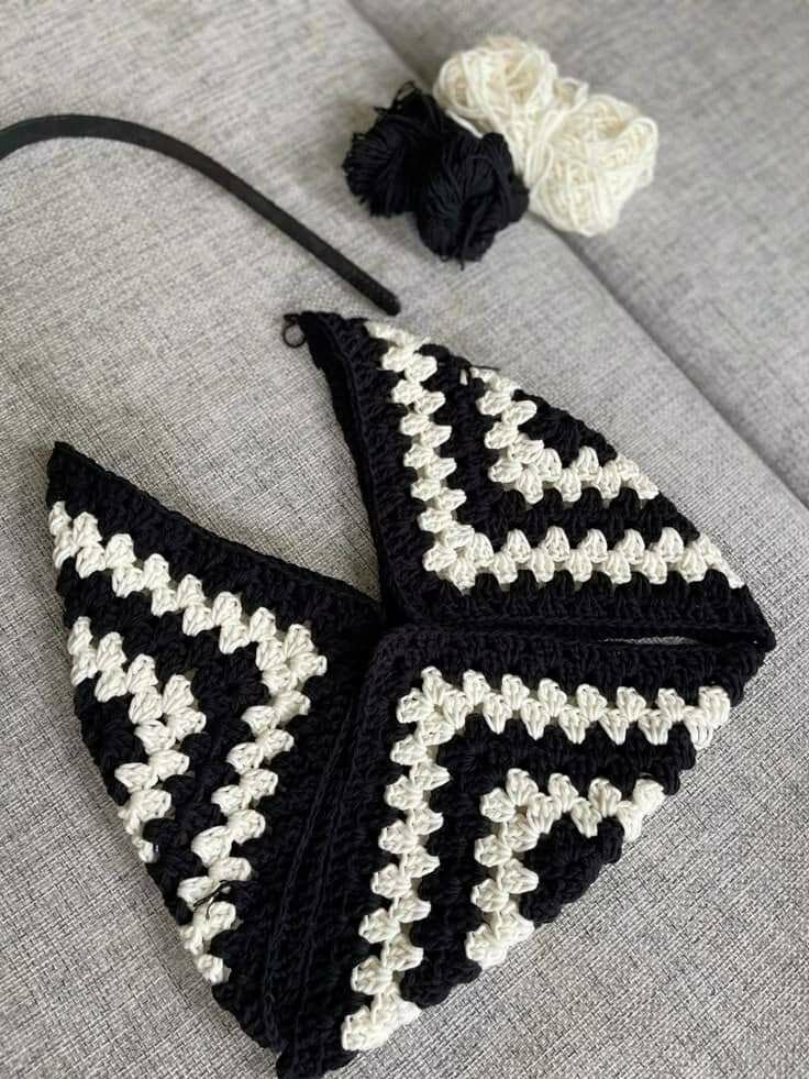 Sac en crochet élégant