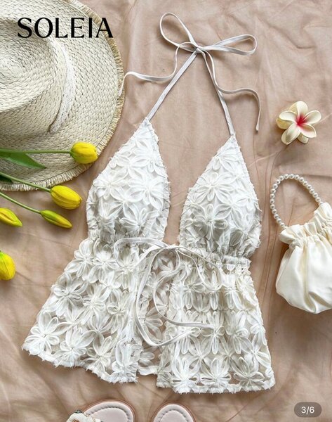 Top dos nu en dentelle chic