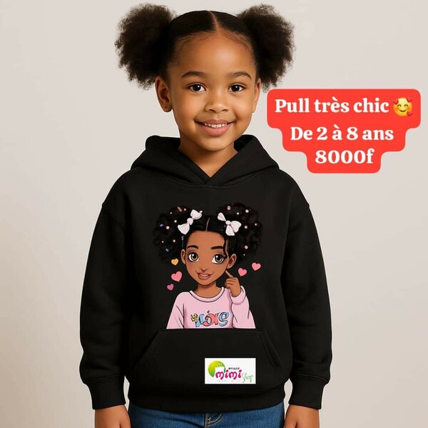 Sweat à capuches fille