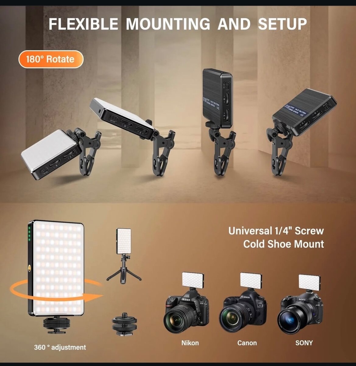 Lampe LED Portable avec Support