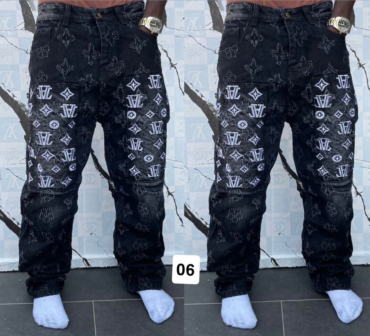 Jeans homme style vintage