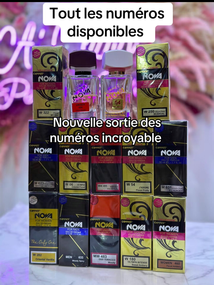 Parfum Nova Unisexe 50ml