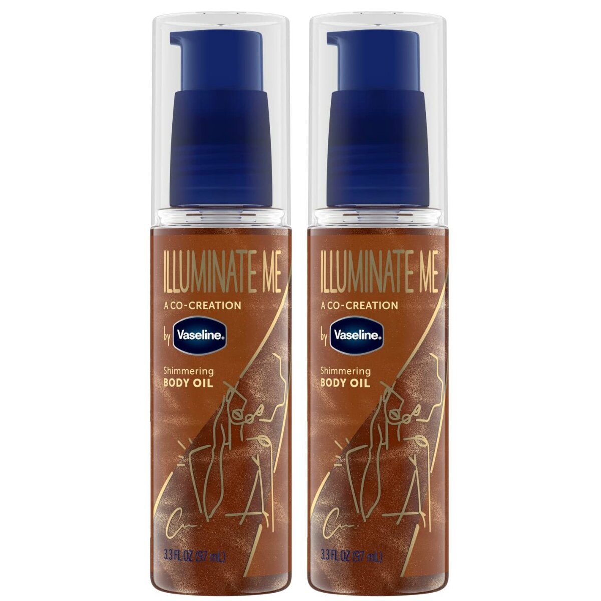 Vaseline illuminate Me Shimmering Body Oil