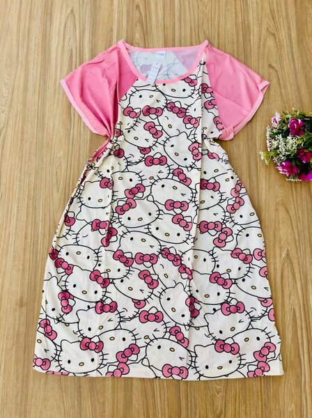 Long cartoon night wear