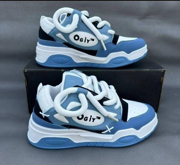 Baskets tendance bleues OGiY
