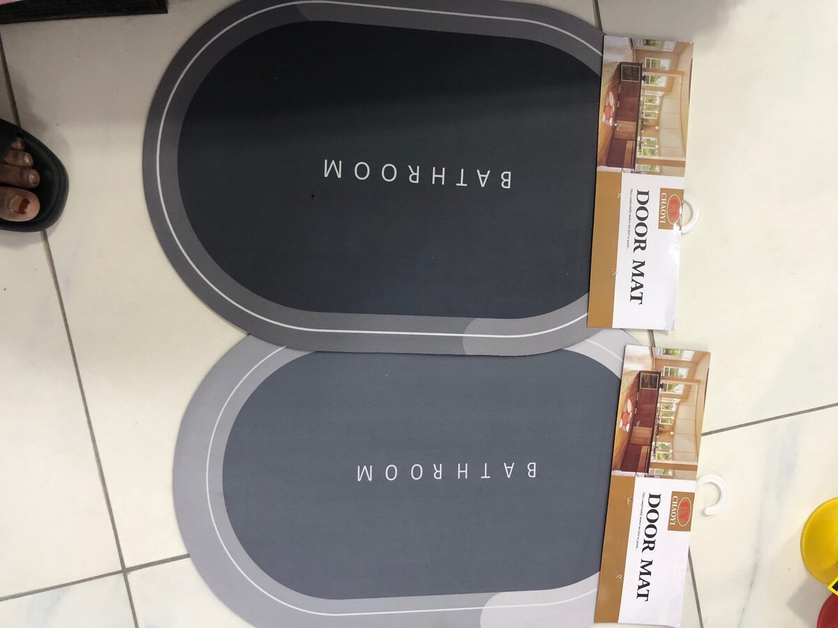 Tapis de douche absorbant