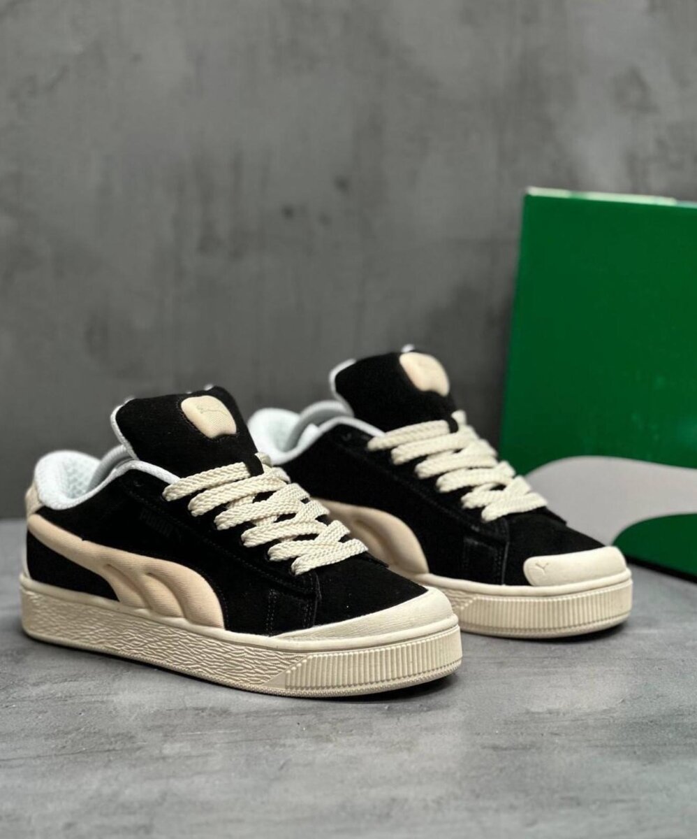 Baskets en daim confortables