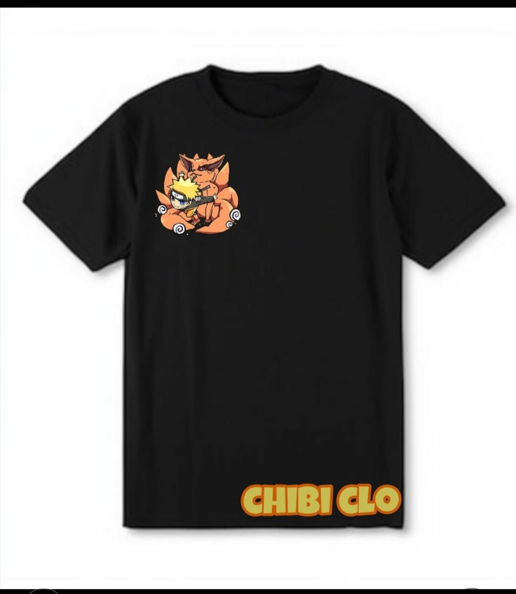 Tee shirt chibi closets x naruto uzumaki