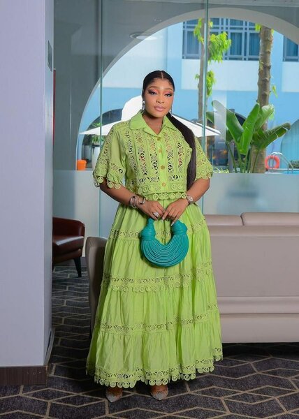 Two piece ladies dress