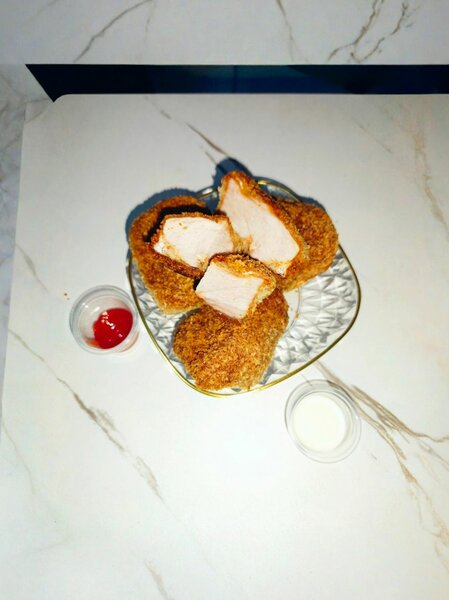 escalope de porc pané
