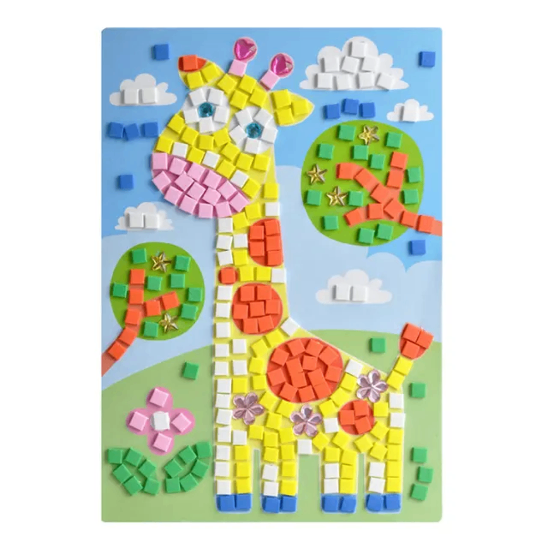 Mosaïque Enfants DIY Colorée