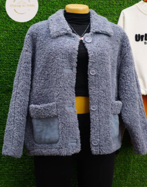 women's plush coat