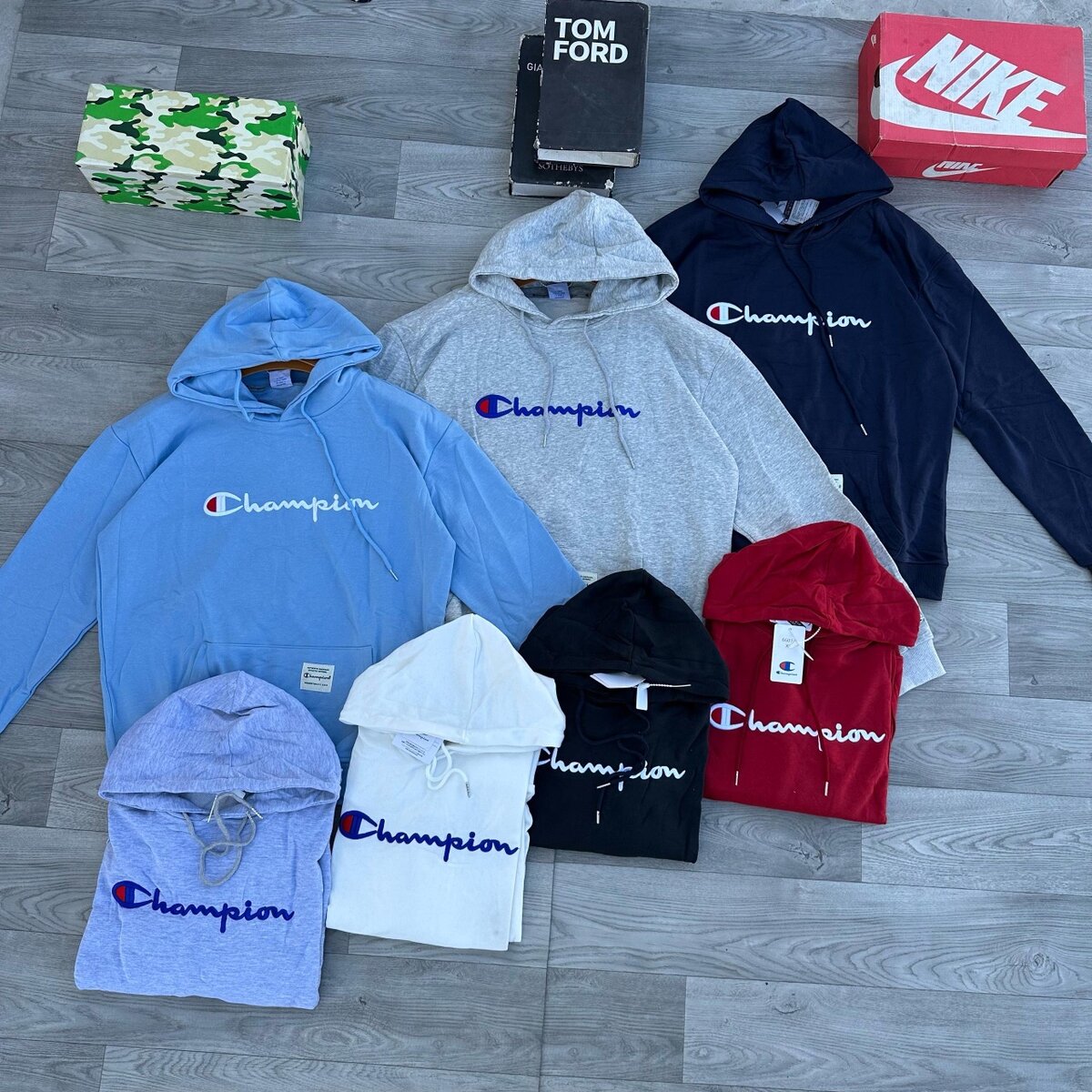 Champion hoodies