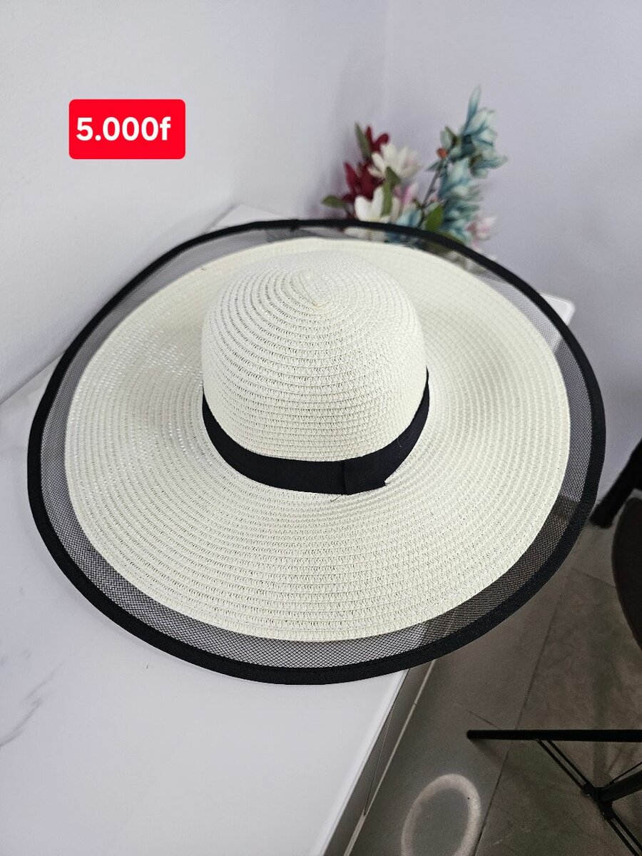 Chapeau en paille 50cm
