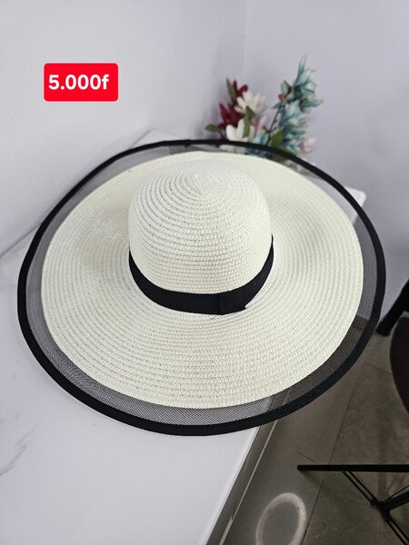 Chapeau en paille 50cm