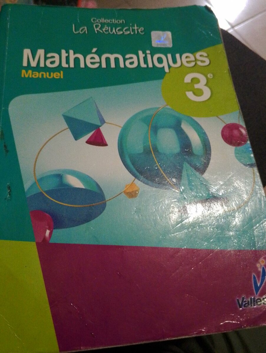 Manuel Mathématiques 3e