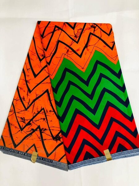 Polyester fabric with print