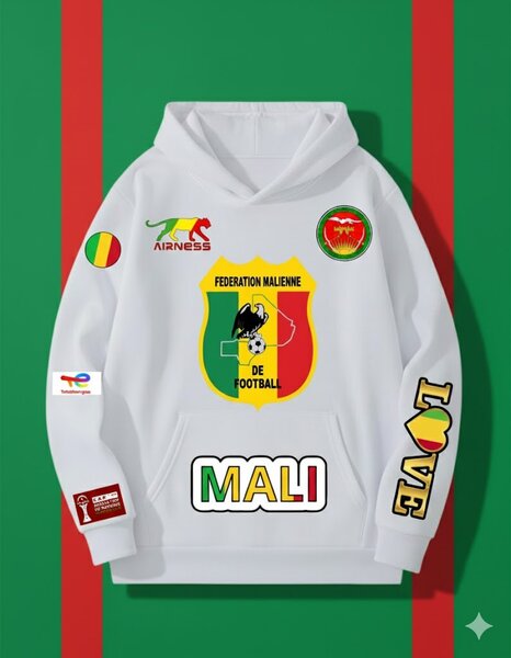 Sweat à Capuche Mali & Burkina Faso