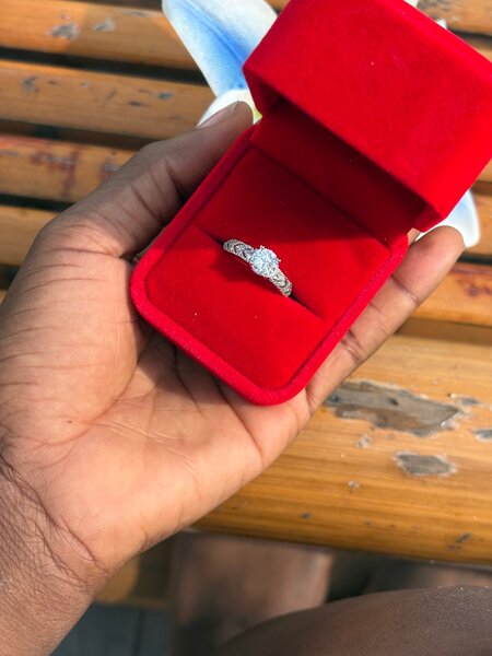 Bague Solitaire Éclatante