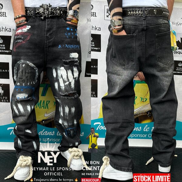 Jeans décontractés mode homme