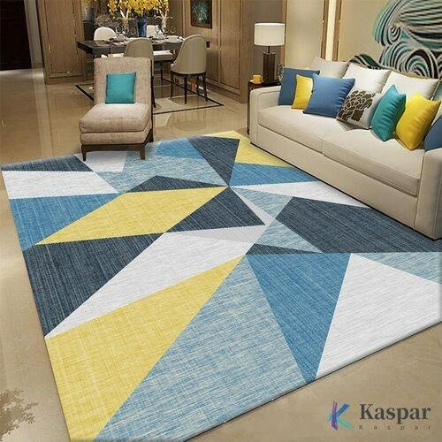 Tapis Géométrique Simple De Table Basse De Salon Moderne