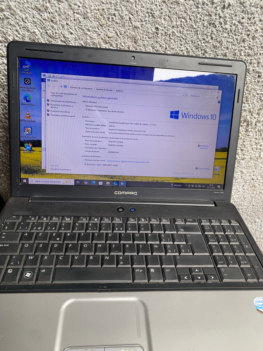 Ordinateur portable Compaq