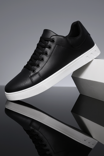 Sneakers en cuir élégants