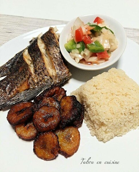 Tilapia grillée délicieuse