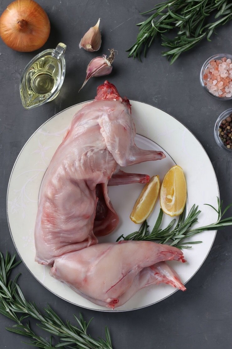 Viande de Lapin Fraîche et Fum