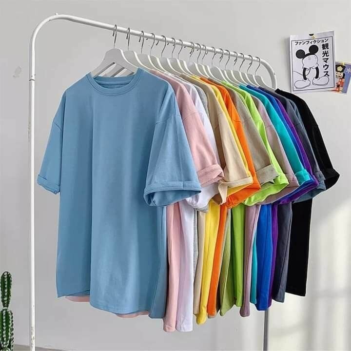 T-shirts colorés unisexes