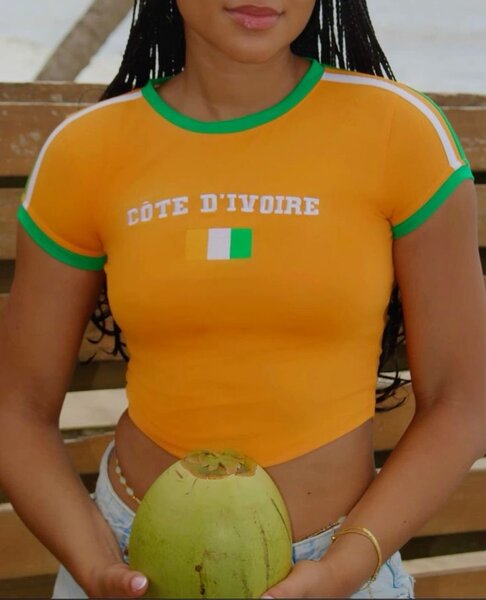 T-shirt Côte d'Ivoire