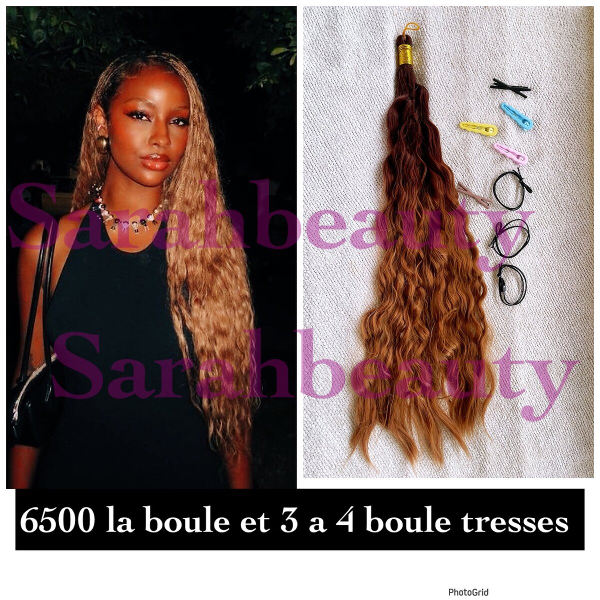 Bone straight braids