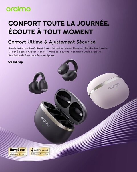 Écouteurs Bluetooth Oraimo