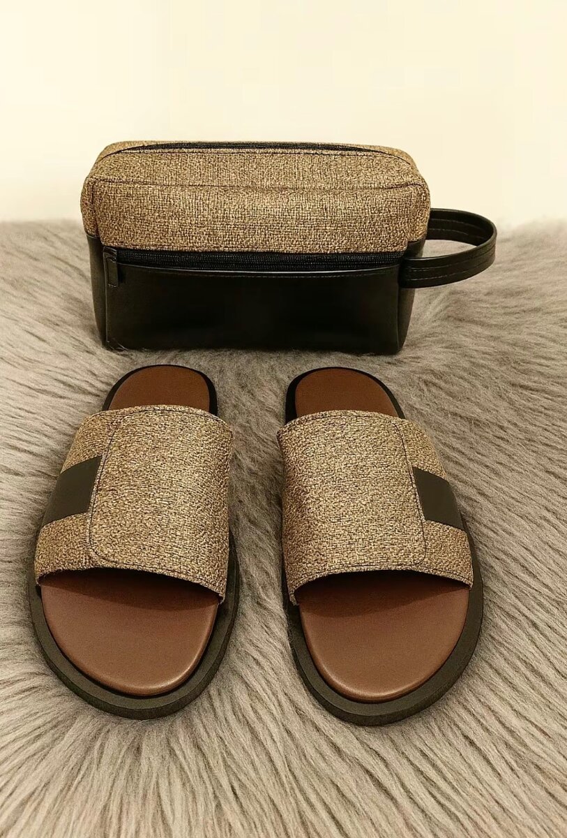 Sandales élégantes avec pochette