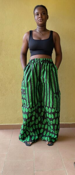 Pantalon Palazzo cargo