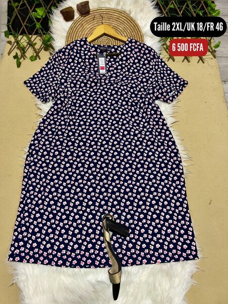Robe Fleurie en soie