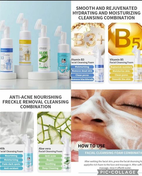 Cleanser mousse nettoyante visage