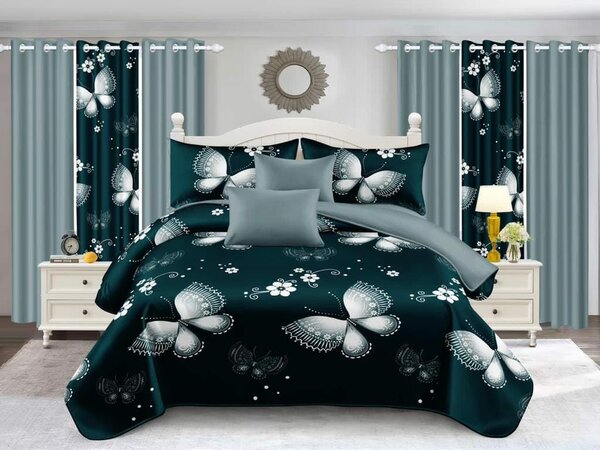 7PCS EXTRA QUEEN SIZE BEDSPREADS 