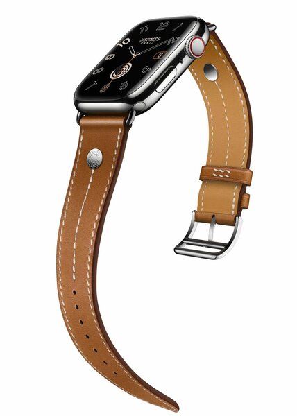 Bracelet cuir pour montre connectée