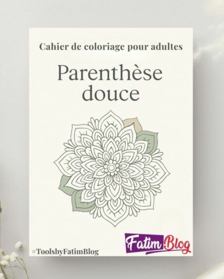 Cahier de coloriage adulte